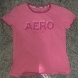 Aeropostale Pink Short Sleeve Tee